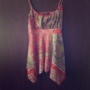 Self Esteem spaghetti strap shirt size L